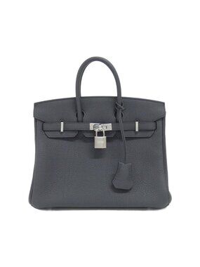 Hermes Birkin Bag Handbag Gray